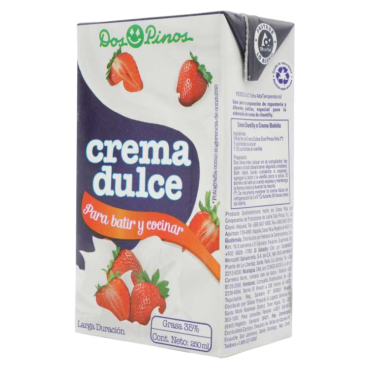 Crema Dulce 250ml